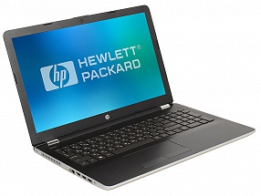 Ноутбук HP 15-bs084ur <1VH78EA> i7-7500U (2.7)/6Gb/1Tb+128Gb SSD/15.6"FHD/AMD 530 4Gb/No ODD/Win10 (Natural Silver)