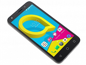 Смартфон Alcatel U5 4G (5044D) серый MT6737M (1,1)/1Gb/8Gb/5" (854x480)/5Mp+2Mp/3G/4G/Android 6.0