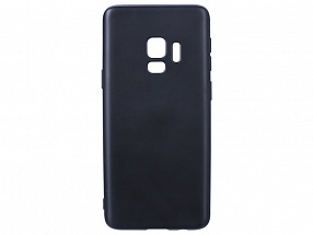 Чехол Deppa Case Silk для Samsung Galaxy S9, черный металлик