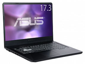 Ноутбук Asus FX705GD-EW222 i7-8750H (2.2)/8G/1T+256G SSD/17.3"FHD AG IPS/NV GTX1050 2G/noODD/noOS Gunmetal, Metal