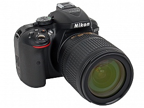 Фотоаппарат Nikon D5300 Black KIT <DX 18-105 VR 24.1Mp, 3" WiFi, GPS> 
