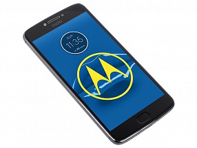 Смартфон Motorola MOTO E4 Plus  XT1771 5,5" HD IPS/1280х720/MediaTek MT6737 1,3Ghz/3GB/16GB/LTE/WiFi/BT/SD/13MP/Fingerprint sensor/Android 7.0/Iron Gr