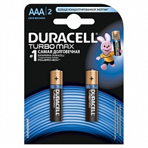 Батарейки DURACELL (ААА) LR03-2BL TURBO NEW 2 шт 