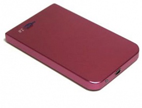 Внешний бокс HDD/SSD 2.5 AgeStar SUB2O1 (Red) Корпус Red / Алюминий / USB 2.0 / SATA