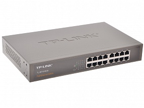 Коммутатор TP-LINK TL-SF1016DS 16-портовый 10/100 Мбит/с настольный/монтируемый в стойку коммутатор