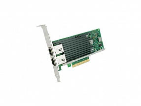 Сетевая карта Intel i350T2 V2 936714, 2x1GbE (RJ-45), PCIE2.1 x8, VMDq, PCI-SIG* SR-IOV Capable, iSCSI, NFS, LP and FH bracket included