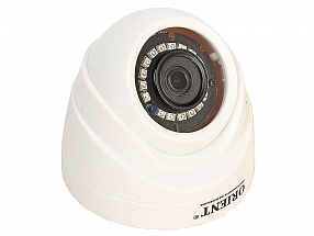 Камера наблюдения ORIENT IP-940-OH10B IP-камера с аудиовходом купольная, 1/4" OmniVision 1 Megapixel CMOS Sensor (OV9732+Hi3518E), 2 Megapixel HD Lens