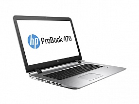 Ноутбук HP Probook 470 <W4P78EA> i5-6200U (2.3)/8GB/1TB/17.3" FHD IPS AG/AMD R7 M340 2GB/DVD-SM/Bluetooth/FPR/Win7Pro+Win10Pro
