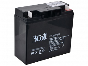 Аккумулятор для ИБП 3Cott 12V18Ah
