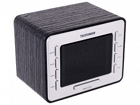 Часы с радиоприемником TELEFUNKEN TF-1508 (черный c зеленым) 