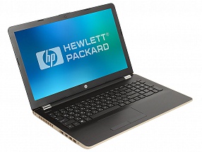 Ноутбук HP 15-bs055ur  1VH53EA  i3-6006U (2.0)/4Gb/500Gb/15.6"HD/Int: Intel HD 520/No ODD/Win10 (Silk Gold)