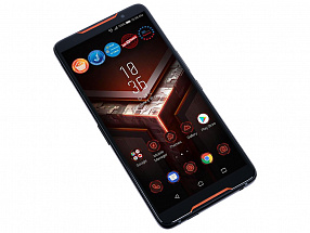Смартфон Asus ROG Phone (ZS600KL/Black) Qualcomm Snapdragon 845 (2.96)/8GB/128GB/6''2160x1080/90 Гц/1 мс/WiFi/BT/LTE/2Sim/Android Oreo 8.1 Черный