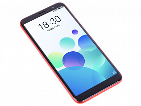Смартфон Meizu M6T Red, M811H, 5.7'' 1440x720, 1.0GHz+1.5GHz, 8 Core, 2/16GB, up to 128GB, 2/13Mp + 8Mp, 2 Sim, 3G, LTE, BT, Wi-Fi, GPS, Glonass, 3300