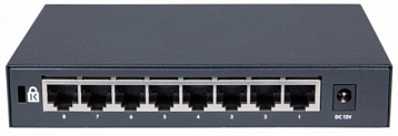 Коммутатор HP 1420 неуправляемый 8 портов 10/100/1000Mbps JH329A