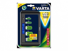 Зарядное устройство VARTA LCD Universal Charger 57678101401