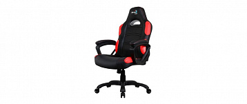 Кресло для геймера Aerocool AC80C AIR-BR , черно-красное, с перфорацией, до 130 кг