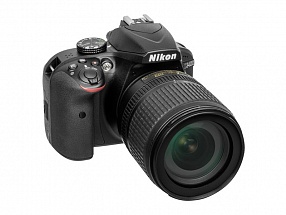 Фотоаппарат Nikon D3400 Black KIT <AF-P 18-105 VR 24,7Mp, 3" LCD> 