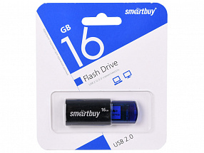 Внешний накопитель 16Gb USB Drive  USB2.0  Smartbuy Click Blue (SB16GBCL-B)