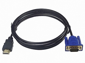Кабель-переходник HDMI -- VGA_M/M 1,8м Telecom  TA670-1.8M 