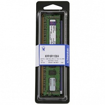 Память DDR3 4Gb (pc-12800) 1600MHz ECC Reg CL11 Kingston <Retail> (KVR16R11D8/4)