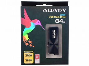 Внешний накопитель 64GB USB Drive ADATA USB 3.1 UE700  190/100 МБ/с AUE700-64G-CBK