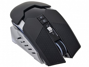Мышь A4Tech Bloody RT5 Warrior черный/серый Беспроводная (4000dpi) USB игровая (9кнопок) 