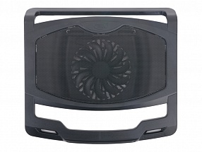 Теплоотводящая подставка под ноутбук DeepCool N400 (до15.6",140мм вентилятор, черный)