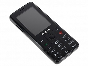 Мобильный телефон Philips E116 Xenium 3G (Black) 2SIM/2.4"/320x240/Слот для карт памяти/MP3/FM-радио/1600 мАч