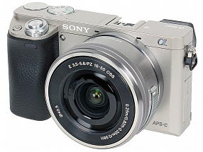 Фотоаппарат SONY ILCE-6000LS   24.7Mp, SD, SDHC, SDXC, Wi-Fi, NFC  [ILCE6000LS.CEC] (сменная оптика)