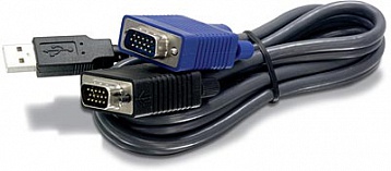Кабель для КВМ Trendnet TK-CU15   USB KVM кабель (4,5 м)