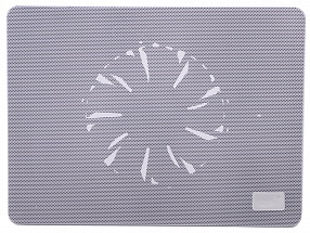 Теплоотводящая подставка под ноутбук DeepCool N1 WHITE (до 15,6", cупертонкий 2,6см, 180мм вентилятор, белый)