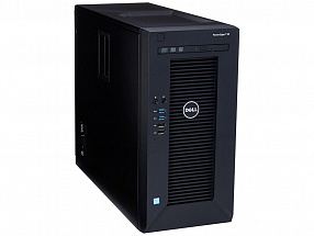 Сервер Dell PowerEdge T30 E3-1225v5, 1x8GB, 2x500GB SSD SATA +1TB SATA 7.2k HDD, Intel RSC, DVDRW, 1GbE, AMT11, Tower, 1Y NBD 