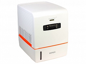Очиститель воздуха Winia AWX-70PTOCD, мощность 24 Вт., сенсорный дисплей, фильтр Bio-Silver Stone, белый с оранжевой полосой