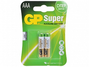 Батарея GP 24A 2шт. Super Alkaline (AAA)