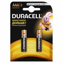 Батарейки DURACELL (ААА) LR03-2BL BASIC NEW 2 шт