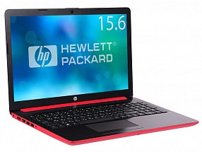 Ноутбук HP 15-da0078ur <4JX29EA> i3-7020U (2.3)/4Gb/500Gb/15.6"HD AG/Int Intel HD/No ODD/Cam HD/Win10 (Scarlet Red)