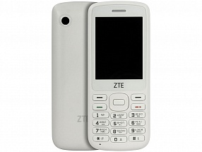 Мобильный телефон ZTE F327 White 128 Mb/2.4'' (320x240)/DualSim/microSD/3G/BT