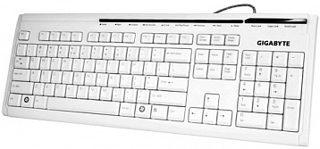 Клавиатура  Gigabyte GK-K6150 white USB