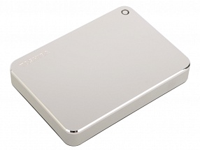 Внешний жесткий диск 2Tb Toshiba Canvio Premium серебристый (HDTW120ECMCA) 