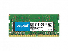 Память SO-DIMM DDR4 4Gb (pc-21300) 2666MHz Crucial CL19 SRx8 RTL CT4G4SFS8266