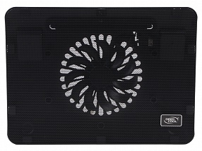 Теплоотводящая подставка под ноутбук DeepCool WIND PAL MINI (до 15.6", LED подсветка, USB порт, 140мм вентилятор, регулятор скор-ти)