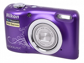 Фотоаппарат Nikon Coolpix A10 Purple Lineart <16Mp, 5x zoom, SD, USB, 2.7">