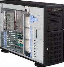Корпус Supermicro CSE-745TQ-R800B Tower/4U, up 8x3.5 Hot Plug SAS/SATA, 3x5.25 External, PS 2x800W (RPS), E-ATX, Bezel