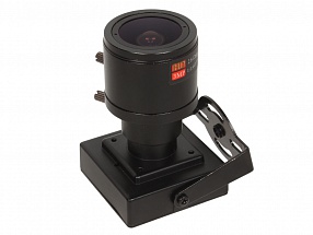 Камера наблюдения ORIENT AHD-90-ON10V миникамера с вариофокальным объективом, 2 режима: AHD 720p/CVBS 960H, 1Mpx/1000TVL CMOS OmniVision OV9712S, DSP 