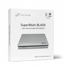 Оптич. накопитель ext. DVD±RW HLDS (Hitachi-LG Data Storage) GP70NS50 Silver  USB 2.0, Slot-in, Retail 