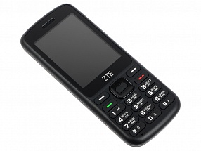 Мобильный телефон ZTE F327 Black 128 Mb/2.4'' (320x240)/DualSim/microSD/3G/BT