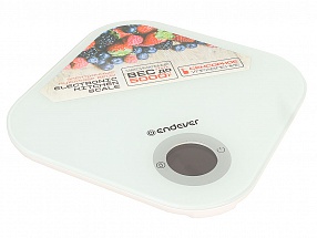 Весы кухонные электронные Endever Skyline KS-530, max 5 кг., точность 1 гр., белый