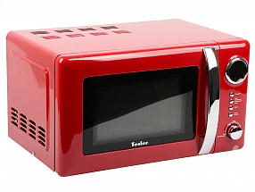 Микроволновая печь TESLER ME-2055 Red, соло, 20л, 700 Вт., механическое управление, красный