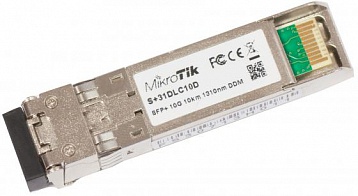 Трансивер Mikrotik S+31DLC10D SFP+ module 10G SM 10km 1310nm Dual LC-connector