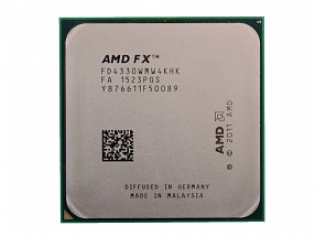 Процессор AMD FX-4330 OEM <95W, 4core, 4.0Gh(Max), 12MB(L2-4MB+L3-8MB), Vishera, AM3+> (FD4330WMW4KHK)